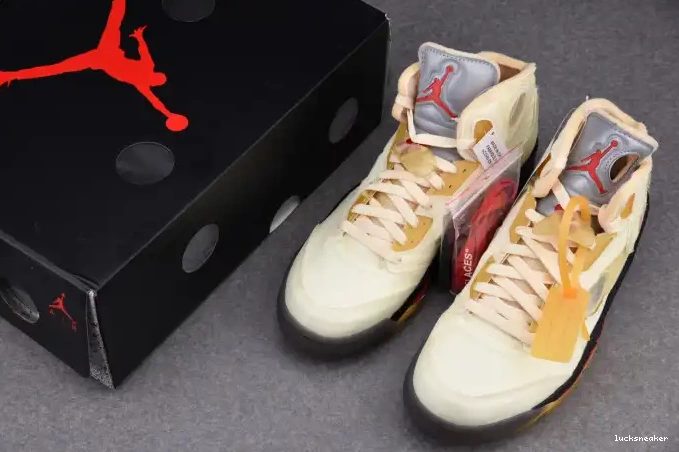 Reps LUCY Retro 5 Sail DH8565-100 Jordan OFF-WHITE 0426
